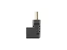 LANBERG Adapter HDMI(M) - HDMI(F) Kątowy 90 stopni dół Czarny