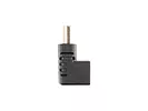 LANBERG Adapter HDMI(M) - HDMI(F) Kątowy 90 stopni górny Czarny