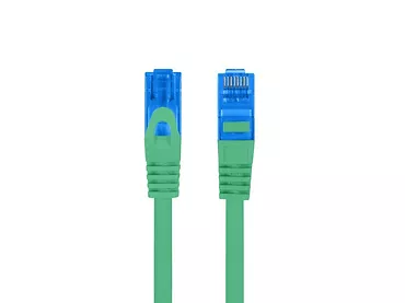 LANBERG Patchcord kat.6a S/FTP CCA 3.0m Zielony