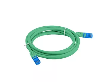 LANBERG Patchcord kat.6a S/FTP CCA 3.0m Zielony