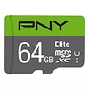 PNY Karta pamięci MicroSDXC Elite 64GB P-SDUX64U185GW-GE