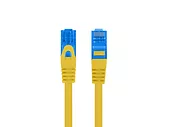 LANBERG Patchcord kat.6a S/FTP CCA 10.0m Żółty