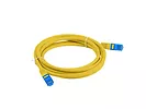 LANBERG Patchcord kat.6a S/FTP CCA 10.0m Żółty