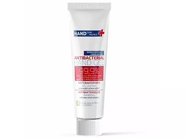 12 szt. Antybakteryjny Żel do rąk 100 ml Hand Care + Protect