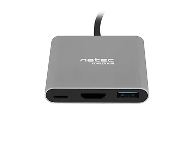 NATEC Multi Port Fowler mini USB-C PD, USB 3.0, HDMI 4K