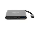 NATEC Multi Port Fowler mini USB-C PD, USB 3.0, HDMI 4K