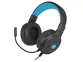 NATEC Słuchawki Fury Warhawk RGB dla graczy czarno-niebieskie