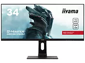 Monitor iiyama G-MASTER 34" GB3461WQSU-B1 LED IPS 3440x1440 UWQHD HDMI/DisplayPort/USB Red Eagle