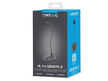 MIKROFON NATEC GIRAFFE 2 BLACK