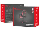 FOTEL GAMINGOWY GENESIS NITRO 370 CZARNO-CZERWONY