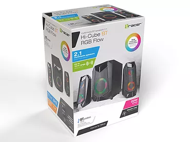 Głośniki Tracer 2.1 Hi-Cube RGB Bluetooth