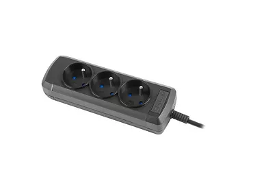 Listwa zasilająca ARC3 ARC3/0.6/CZ/IEC 0.6m, czarna