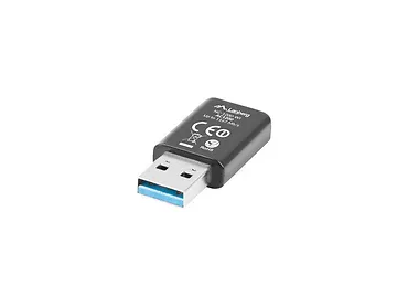 LANBERG Karta sieciowa USB AC1200 dual 2 wewnętrzne anteny  NC-1200-WI