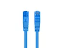 LANBERG Patchcord kat.6a S/FTP CCA 0.5m Niebieski