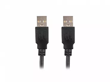 LANBERG Kabel USB-A M/M 2.0 1.0m Czarny