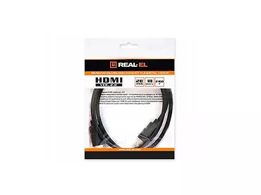 Kabel REAL-EL HDMI VER. 2.0 M-M 1m