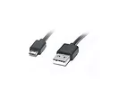 Kabel REAL-EL USB 2.0 Pro AM micro type B 1m Czarny