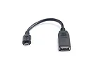 Adapter REAL-EL USB 2.0 OTG 0.1m Czarny
