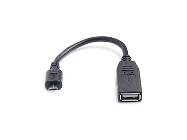 Adapter REAL-EL USB 2.0 OTG 0.1m Czarny