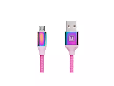 Kabel Premium USB A – Micro USB Rainbow