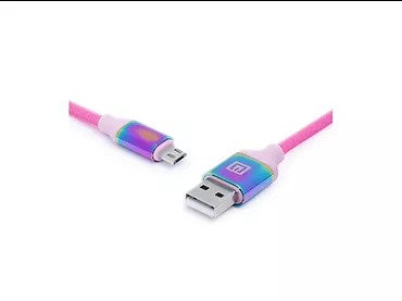 Kabel Premium USB A – Micro USB Rainbow