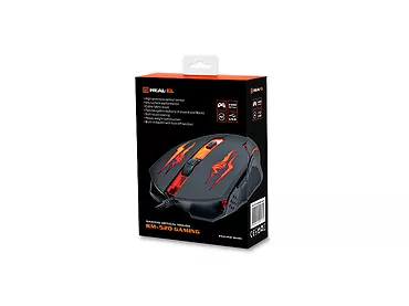 Mysz gamingowa REAL-EL RM-520 GAMING z podświetleniem