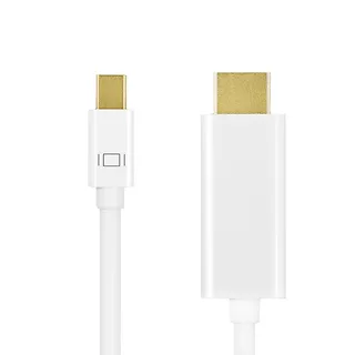 LogiLink Kabel mini DisplayPort do HDMI,4K 1m Biały