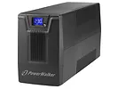 Zasilacz awaryjny UPS POWERWALKER LINE-INTERACTIVE 600VA SCL 2XSCHUKO 230V, RJ11/ 45 IN/OUT, USB, LCD