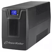 Zasilacz awaryjny UPS POWERWALKER LINE-INTERACTIVE 800VA SCL 2X PL 230V, RJ11/45  IN/OUT, USB, LCD