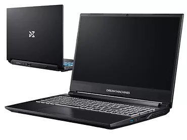 Laptop Dream Machines G1650 i5-10300H 15.6”/GTX1650 4GB/1000 GB M.2 SSD/8 GB/Win10