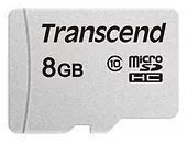 Transcend Karta pamięci microSDHC 8GB GUSD 300S CL10 TS8GUSD300S