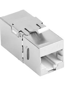 LANBERG Łącznik keystone gniazd RJ45-RJ45 FTP kat.6