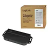 LogiLink Splitter 1 do 4x HDMI 2.0b 4K, z uchwytem montażowym