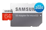 Samsung Karta pamięci MB-MC64HA/EU EVO+ mSD +Adapter