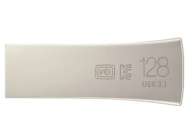 Pendrive Samsung 128GB BAR Plus Champaign Silver 400MB/s
