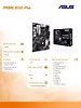 Asus Płyta główna PRIME B550-PLUS AM4 4DD R4 HDMI/DP M.2 ATX