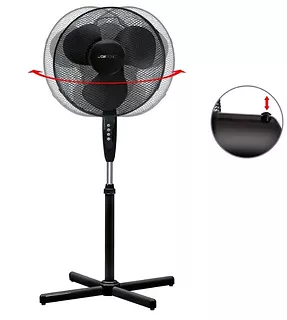 Clatronic Wentylator stojący 40cm czarny VL 3603S