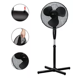 Clatronic Wentylator stojący 40cm czarny VL 3603S
