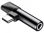 Adapter Audio Baseus USB-C do Mini Jack 3.5mm + USB-C