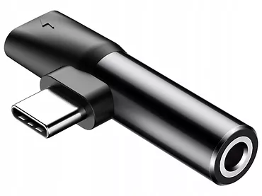 Adapter Audio Baseus USB-C do Mini Jack 3.5mm + USB-C