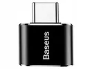 Adapter Baseus USB do USB Type-C 2,4A Czarny