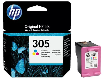 HP Inc. Tusz nr 305 Tri-Colour 3YM60AE wkład do drukarki atramentowej
