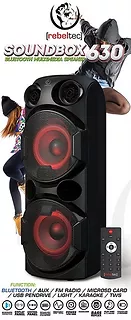Rebeltec głośnik Bluetooth karaoke SoundBox 630