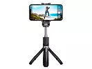 NATEC Selfie stick tripod bezprzewodowy Alvito BT 4.0 Czarny