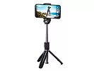 NATEC Selfie stick tripod bezprzewodowy Alvito BT 4.0 Czarny