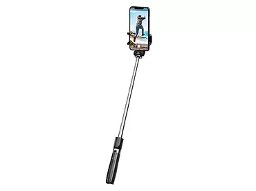 NATEC Selfie stick tripod bezprzewodowy Alvito BT 4.0 Czarny