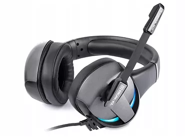 Słuchawki Gamingowe z podświetleniem wielokolorowym RGB Real-EL GDX-7620