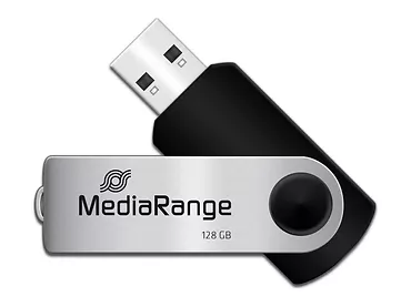 Pendrive MediaRange 128 GB USB 2.0  obracany