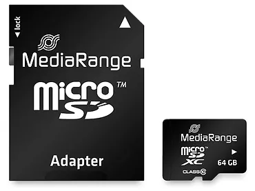 Karta pamięci MediaRange MicroSDXC 64GB C10