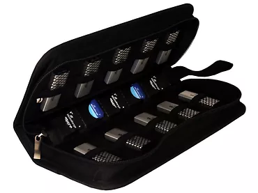 MediaRange Portfel na 5 kart SD i 10 pendrive'ów